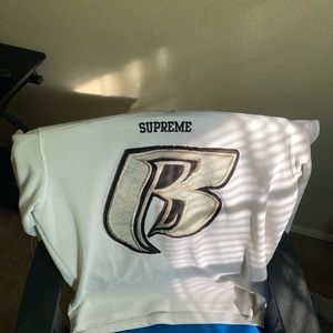 Supreme X Ruff Ryders Hockey Top (White)